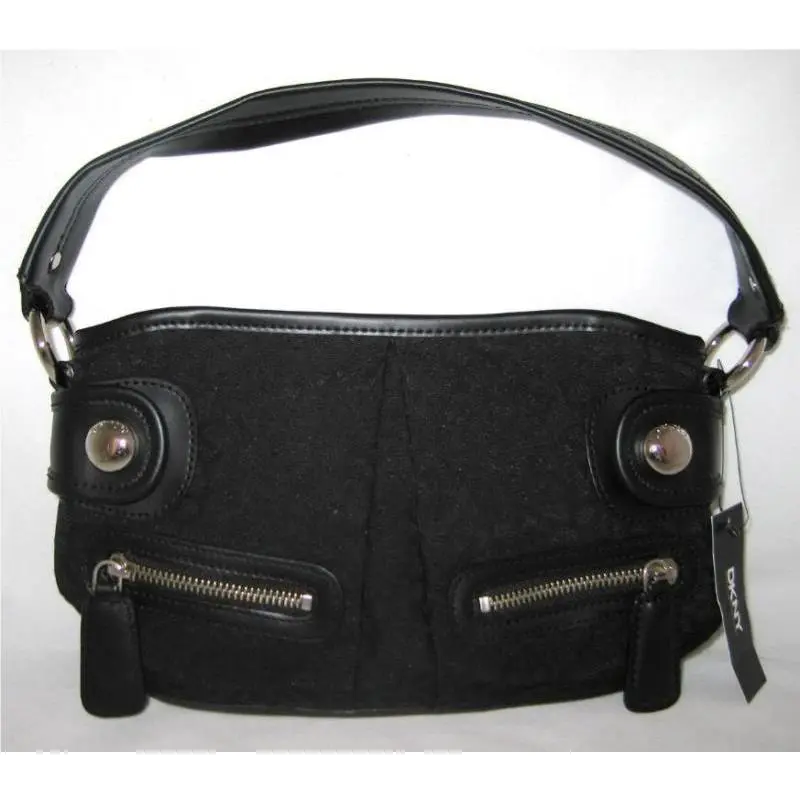 Dkny Town Country Classics Mini Handbag Bag Purse Black by DKNY