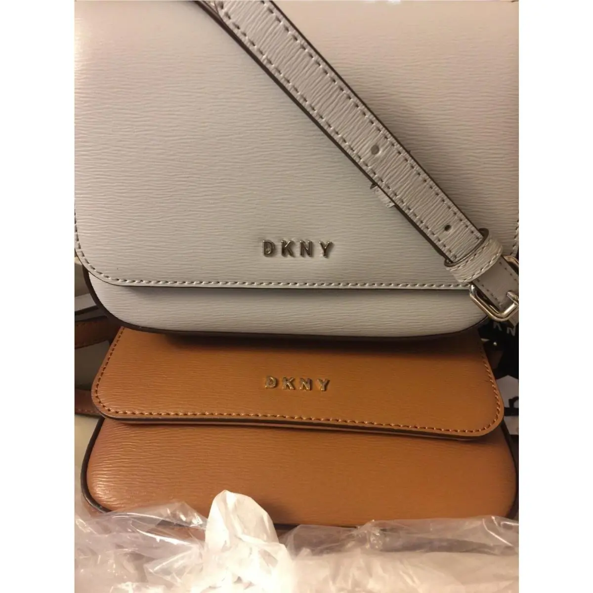 Dkny Women`s Crossbody Bag Paige Flap Crossbody Leather Bag