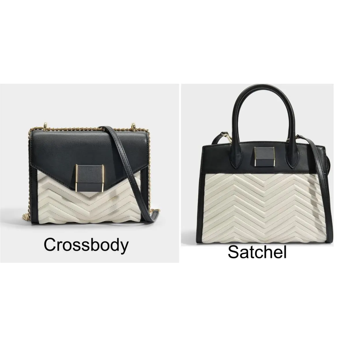 Dkny Satchel Bag or Flap Crossbody Bag Sharon Bag Black by DKNY