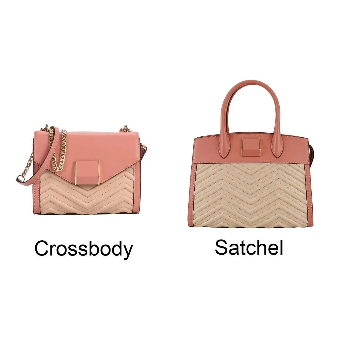 Dkny Satchel Bag or Flap Crossbody Bag Sharon Bag Coral by DKNY