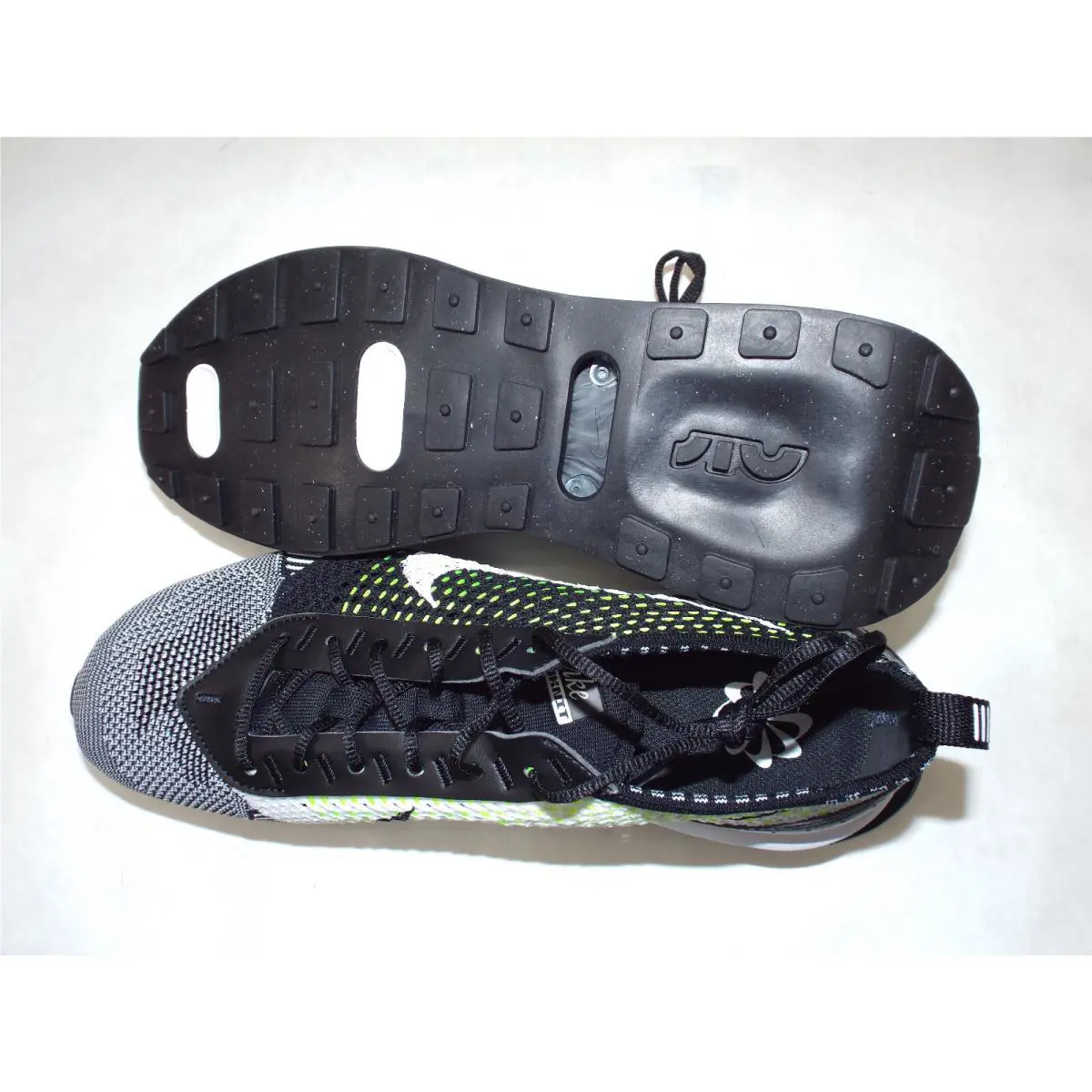 Nike shoes - Nike Air Max Flyknit - Air Max Flyknit - DM9073-002 - Black & White & Volt 1