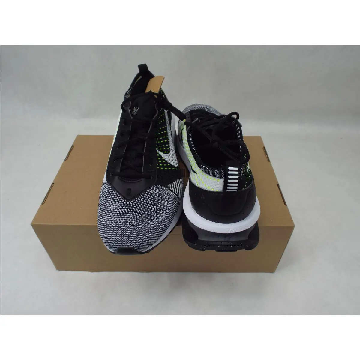 Nike shoes - Nike Air Max Flyknit - Air Max Flyknit - DM9073-002 - Black & White & Volt 0