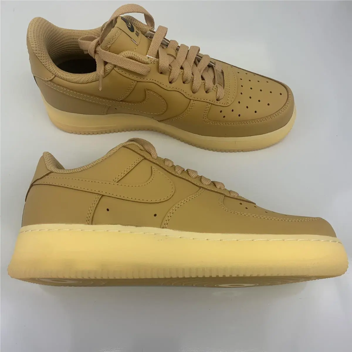 Nike shoes - Nike Air Force 1 - Air Force - AQ3778-994 - Tan/ Gum Bottom 5