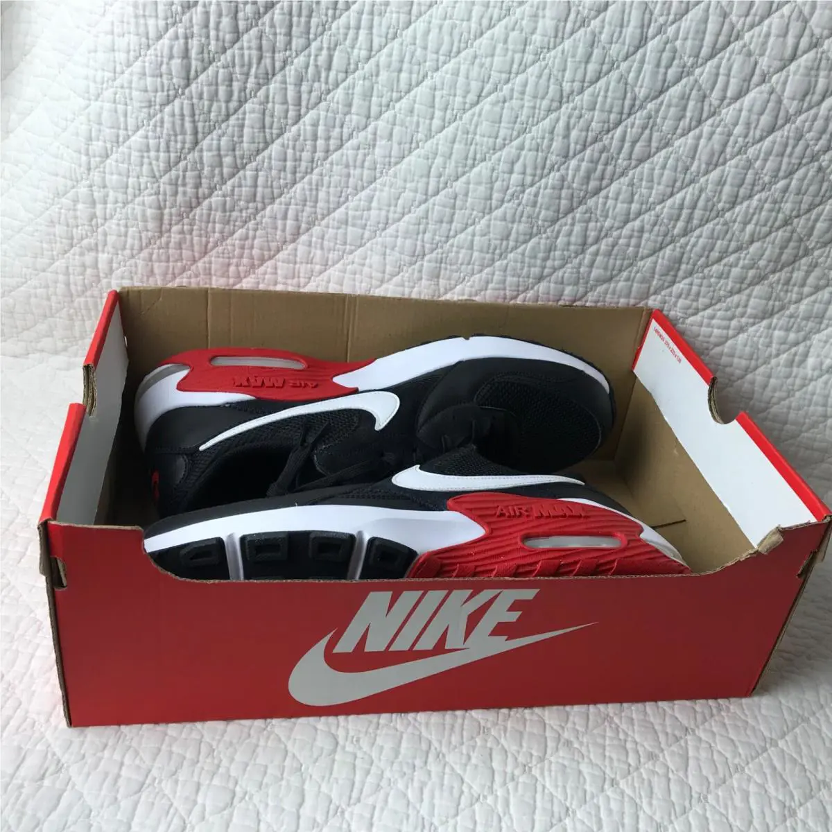Nike shoes - Nike Air Max Excee - Air Max Excee - CD4165-005 - Black/White-University red 10