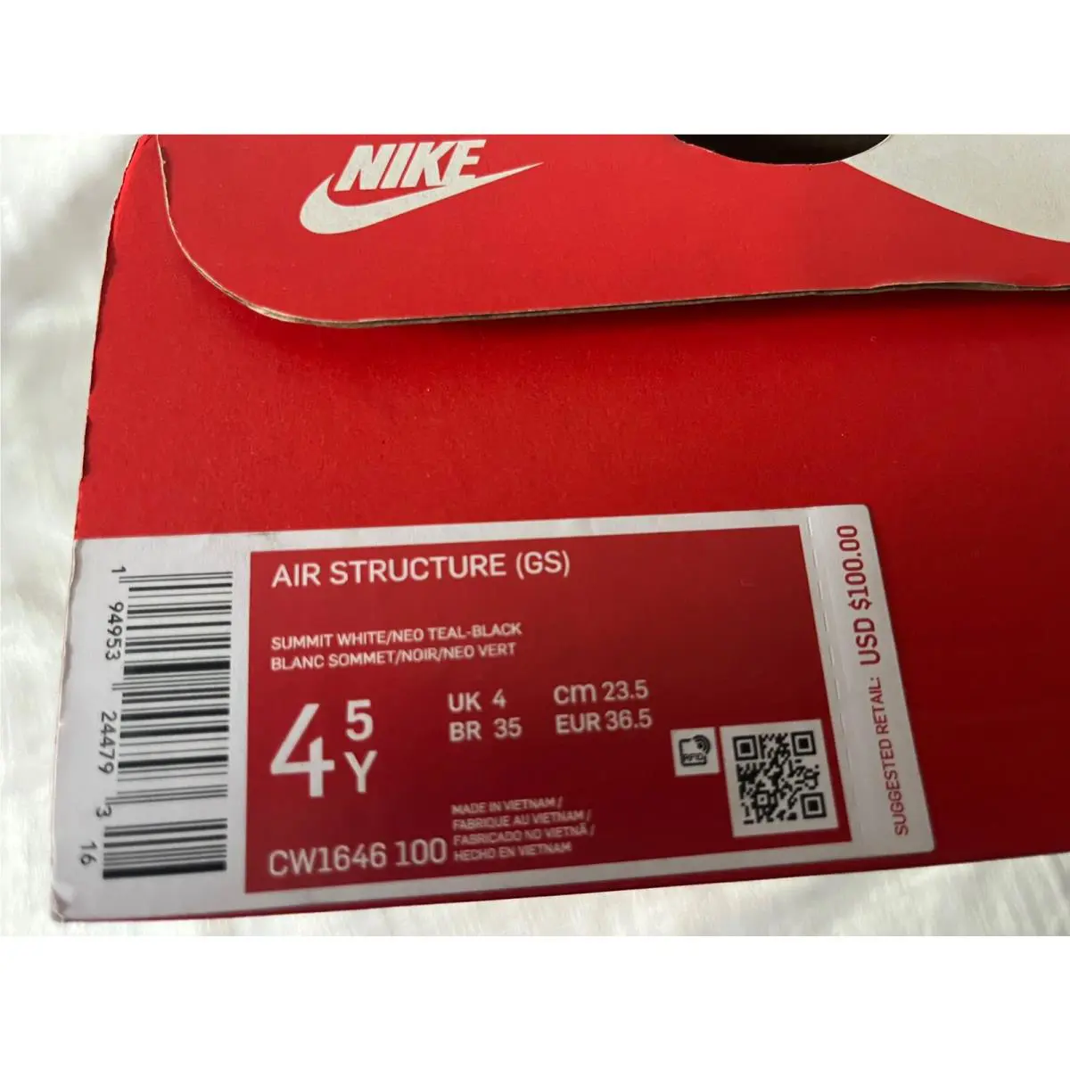 Nike shoes - Nike Air Structure - Air Structure - White 5