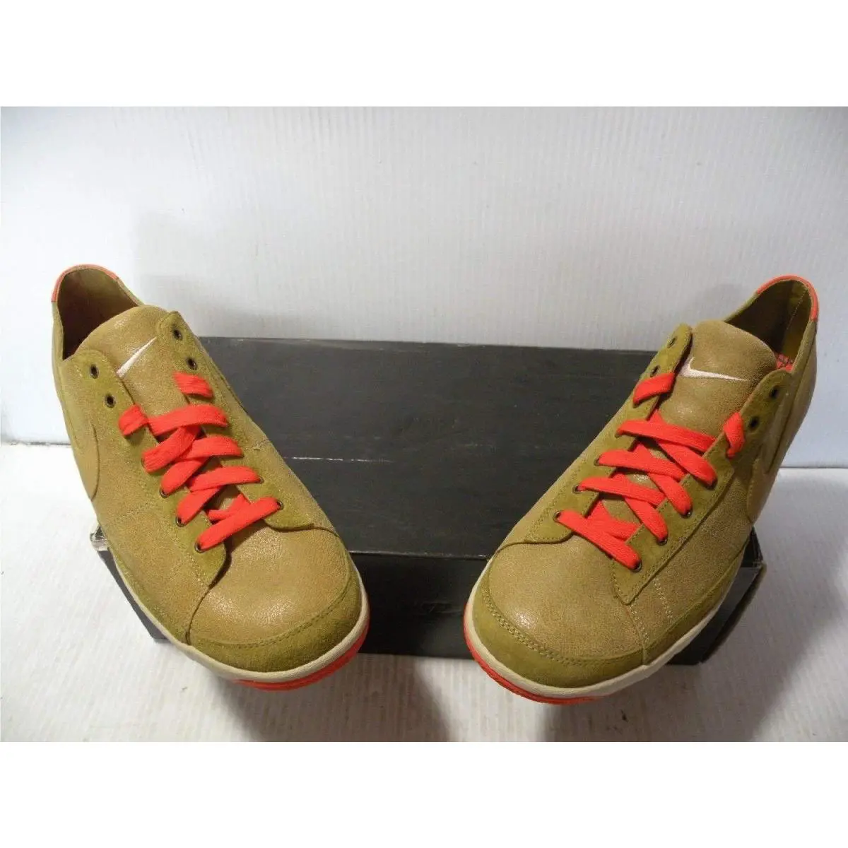Nike shoes - GREEN CURRY / ORANGE 5