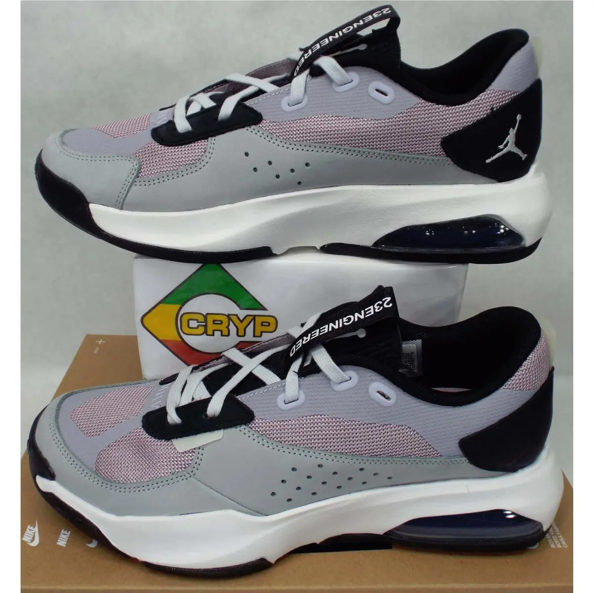 Womens 12 Nike Jordan Air 200E Plum Fog Summit White Shoes DH7381-510