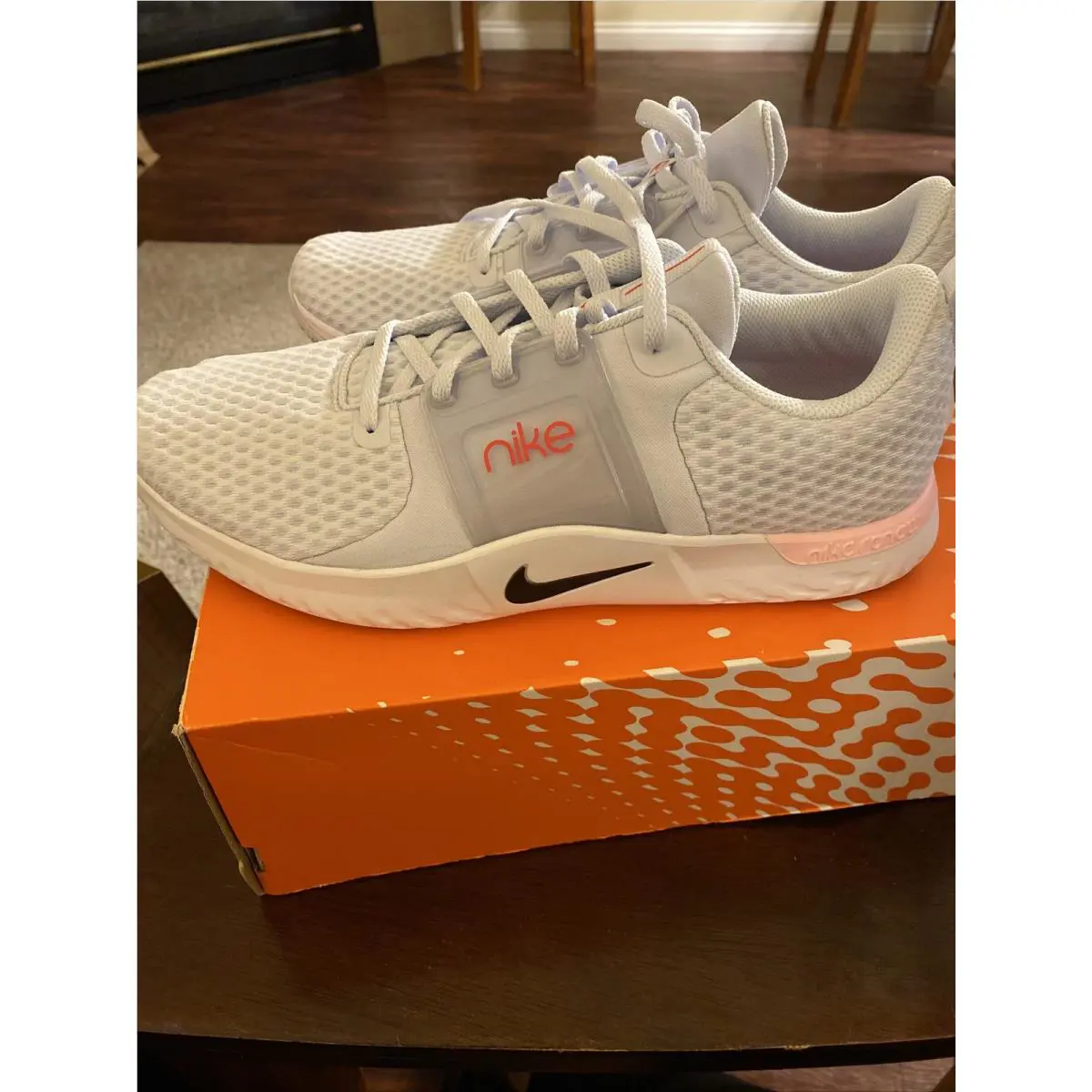 Nike shoes - Nike Renew In-Season - Renew - CK2576-007 - Football Grey/Bright Crimson 3