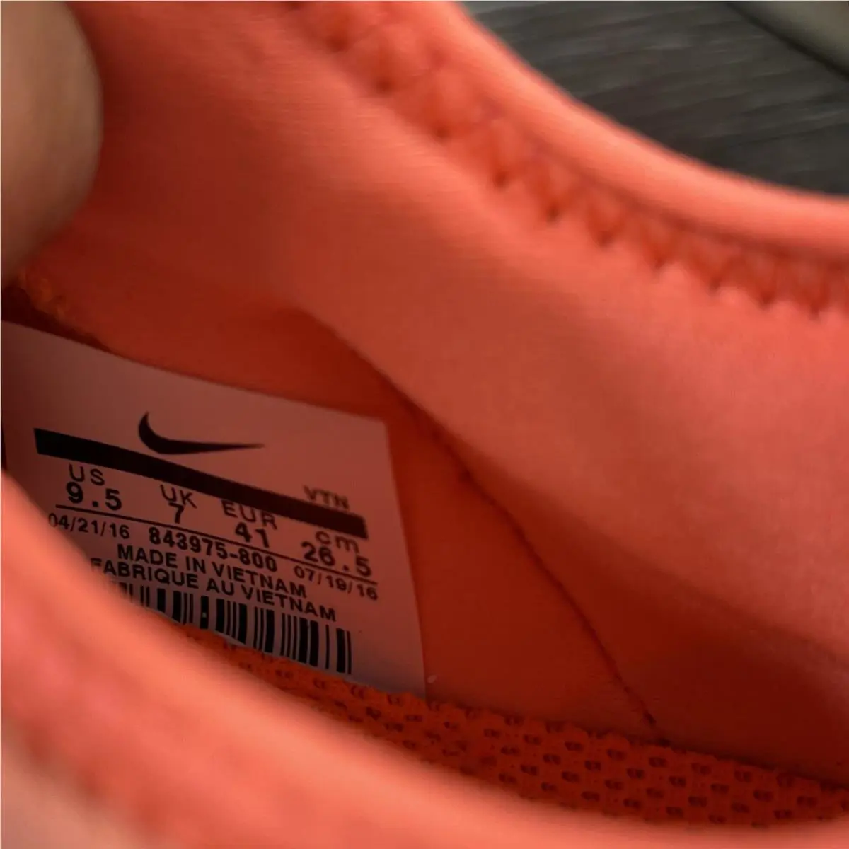 Nike shoes - Nike Air Zoom Strong - Air Zoom Strong - 843975-800 - Orange 16