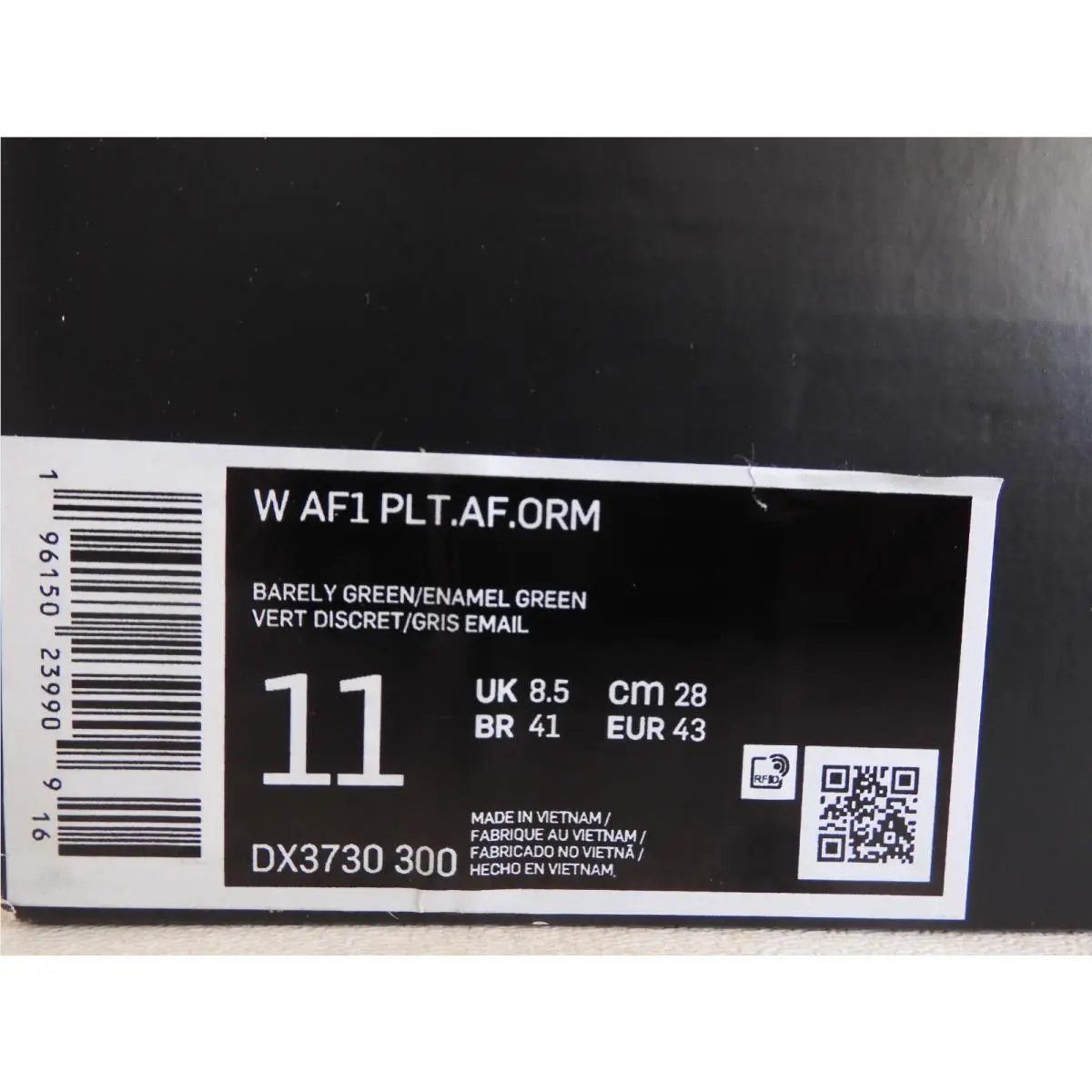 Nike shoes - Nike Air Force 1 - Air Force - DX3730-300 - Green (UPC: 196150239909) 3