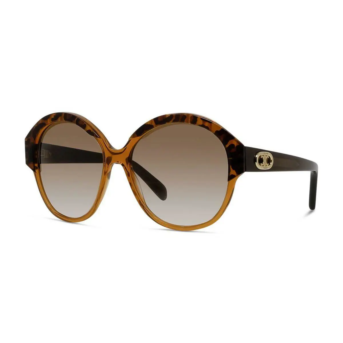 Celine CL40154I Sunglasses 38F Bronze/other Gradient Brown