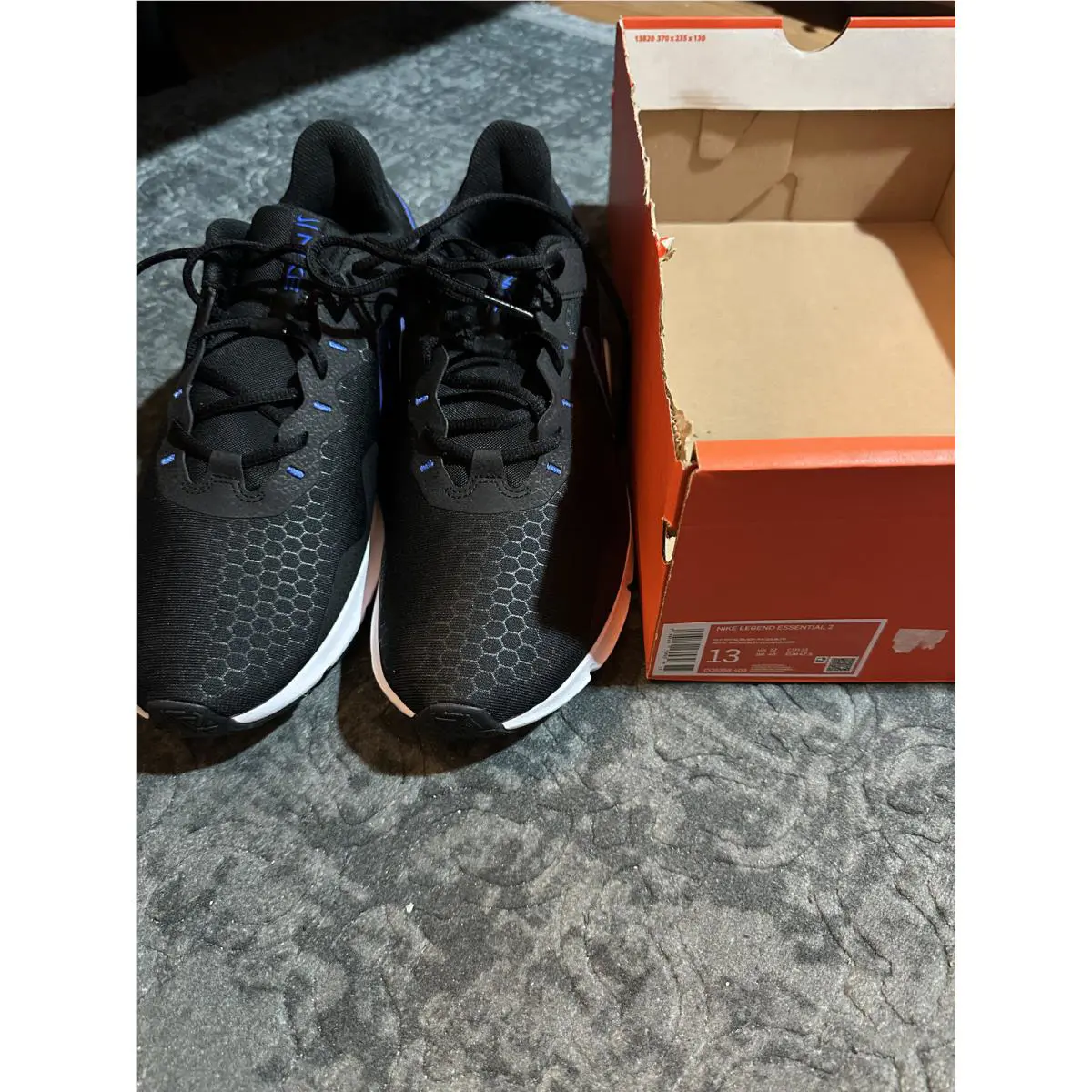 Nike shoes - Nike Legend Essential 2 - Legend Essential - CQ9356-004 - Black 6