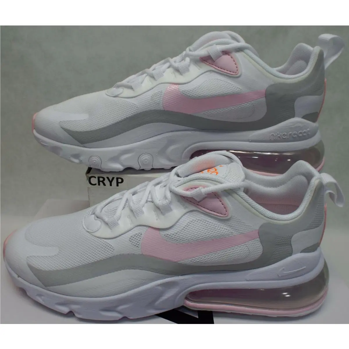 Nike shoes - Nike Air Max 270 React - CZ0372-101 - White & Pink Foam 1