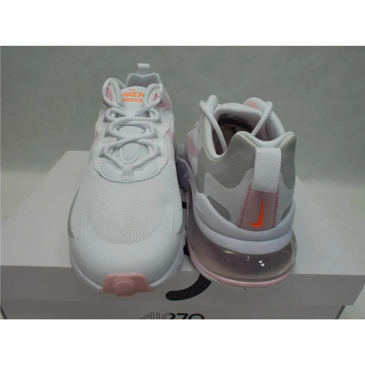 Nike shoes - Nike Air Max 270 React - CZ0372-101 - White & Pink Foam 2