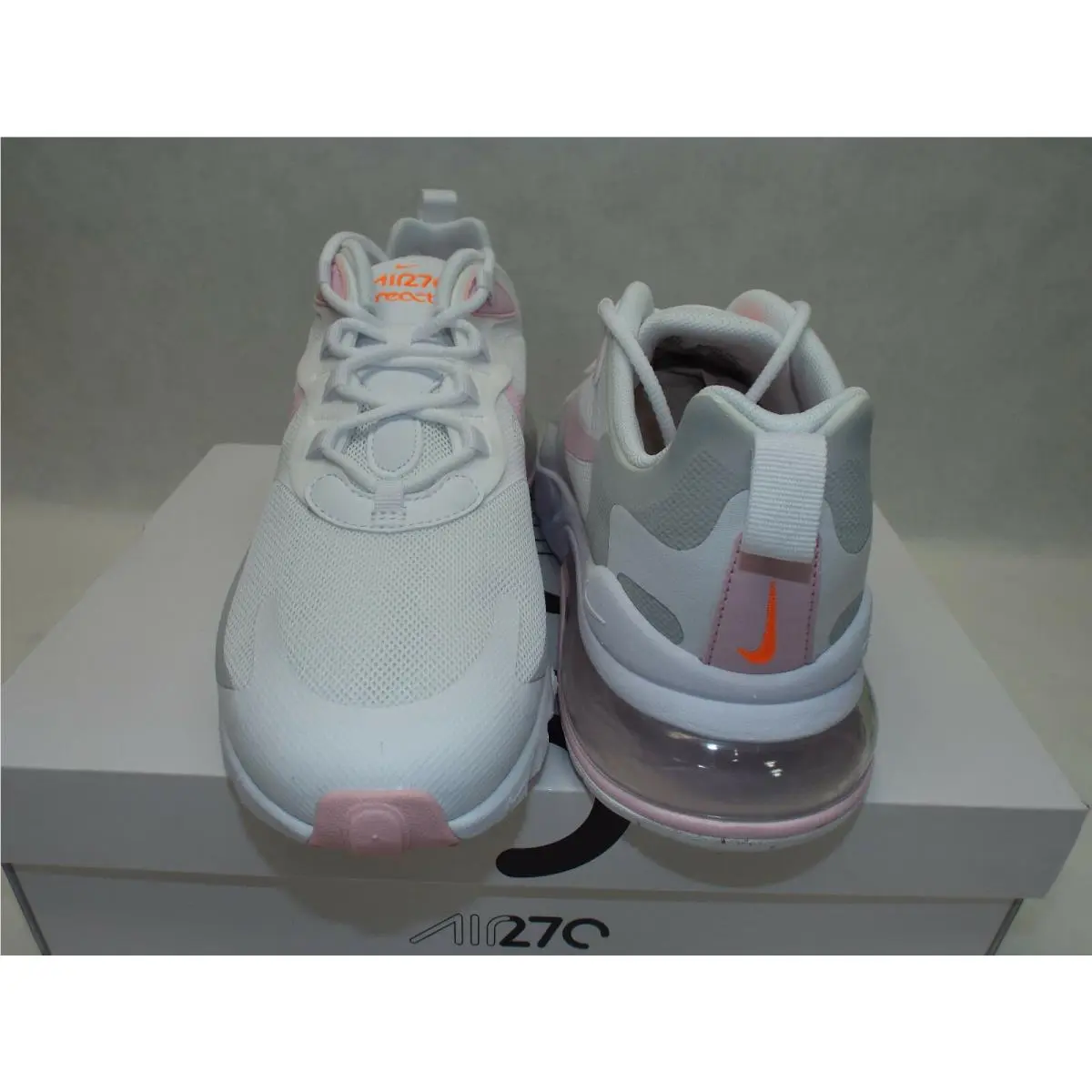 Nike shoes - Nike Air Max 270 React - CZ0372-101 - White & Pink Foam 3