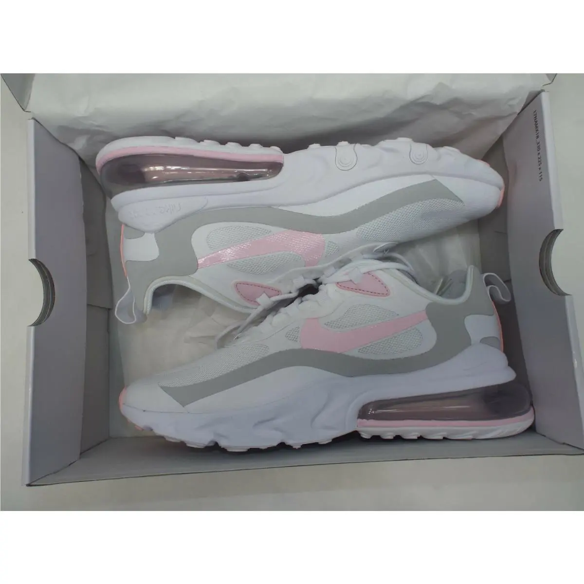 Nike shoes - Nike Air Max 270 React - CZ0372-101 - White & Pink Foam 7