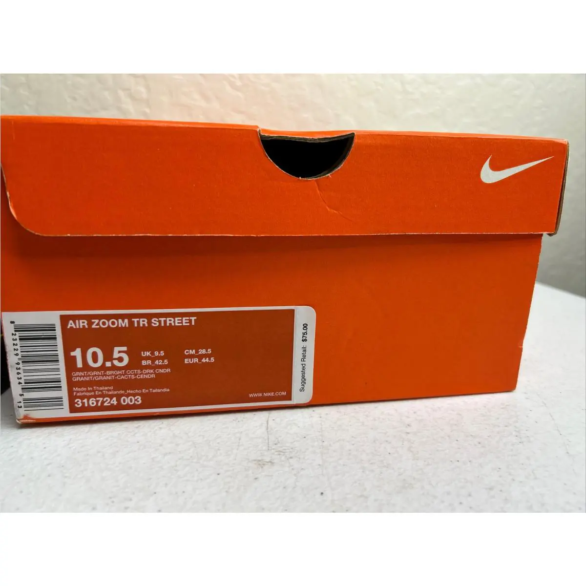 Nike shoes - Zoom Air TI Street - Zoom Air Street - Beige 4