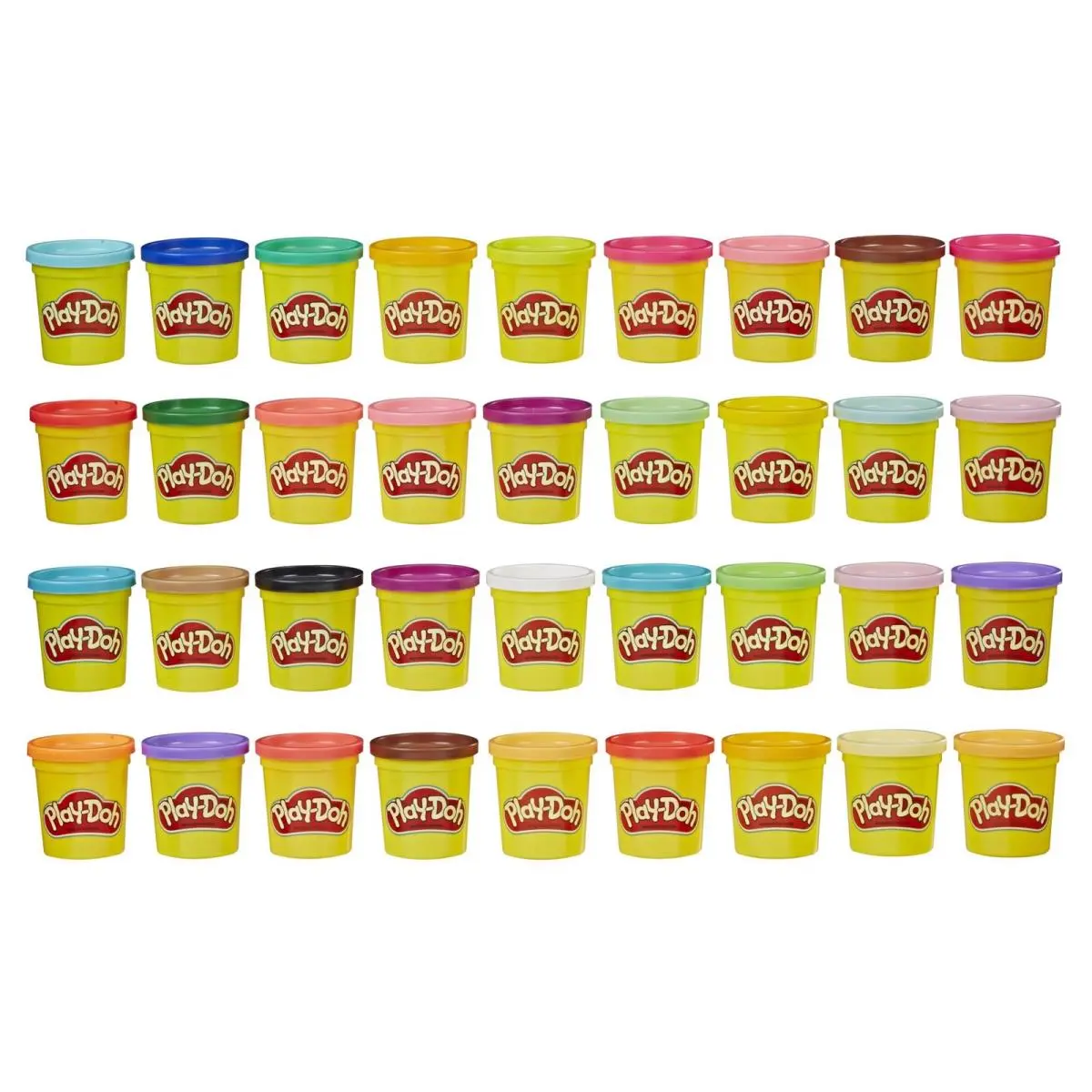 Play-doh Modeling Compound 36-Pack Case of Colors 3 Oz Cans of A
