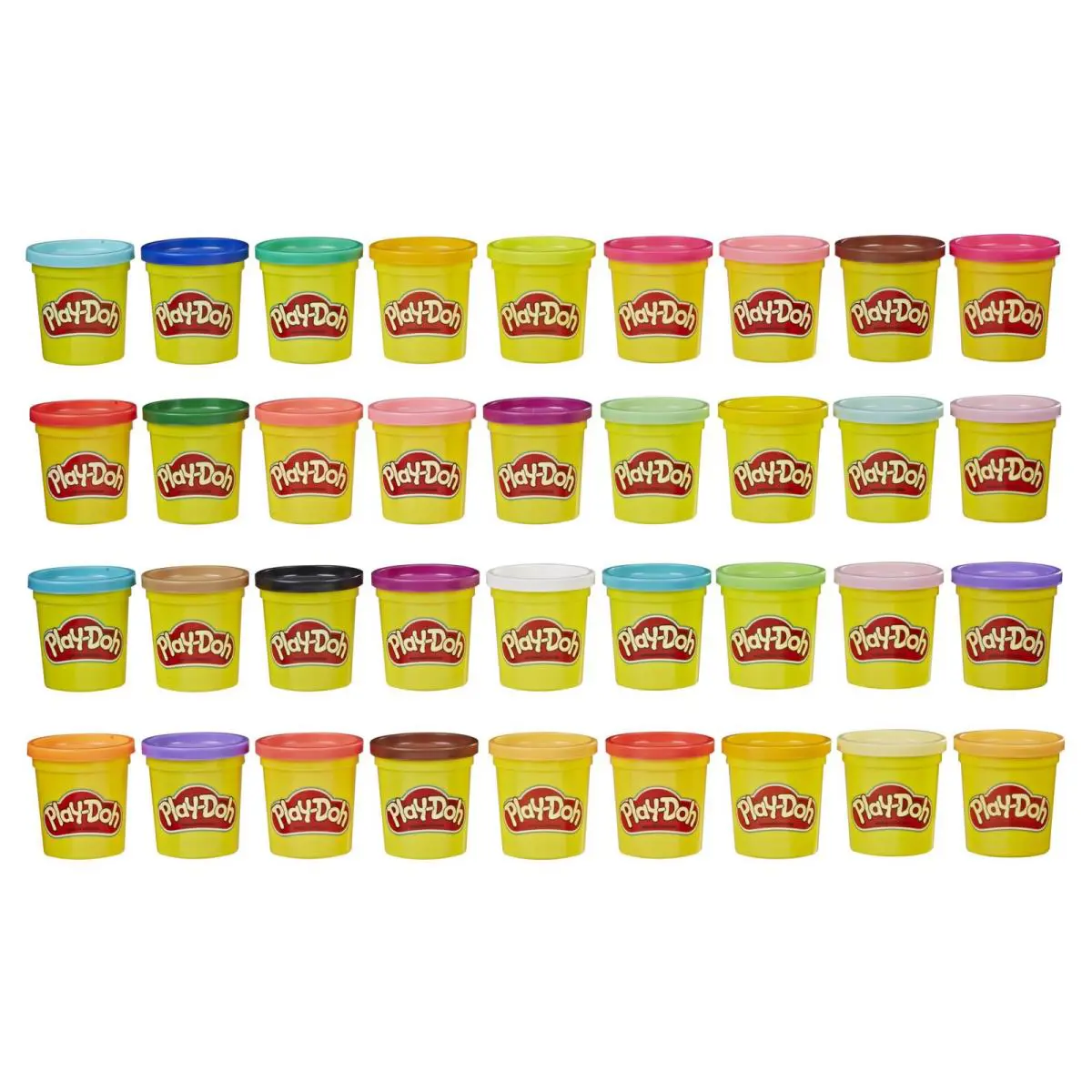 Play-doh Modeling Compound 36-Pack Case of Colors 3 Oz Cans of