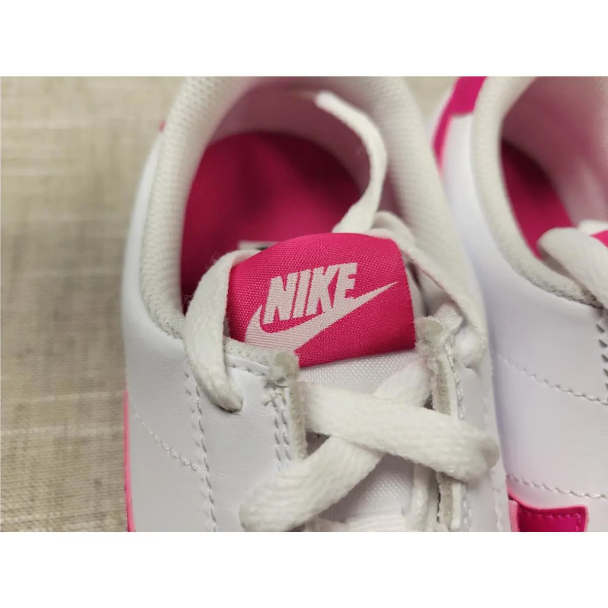 Nike shoes - Nike Cortez Basic - Cortez Basic - 904764-109 - White Pink 3