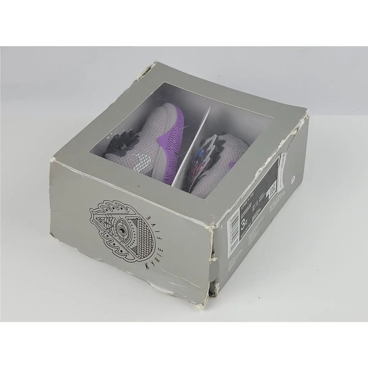 Nike shoes - Nike Kyrie 5 - Kyrie - AQ2459-001 - Atmosphere Grey & Purple (UPC: 193655892592) 9