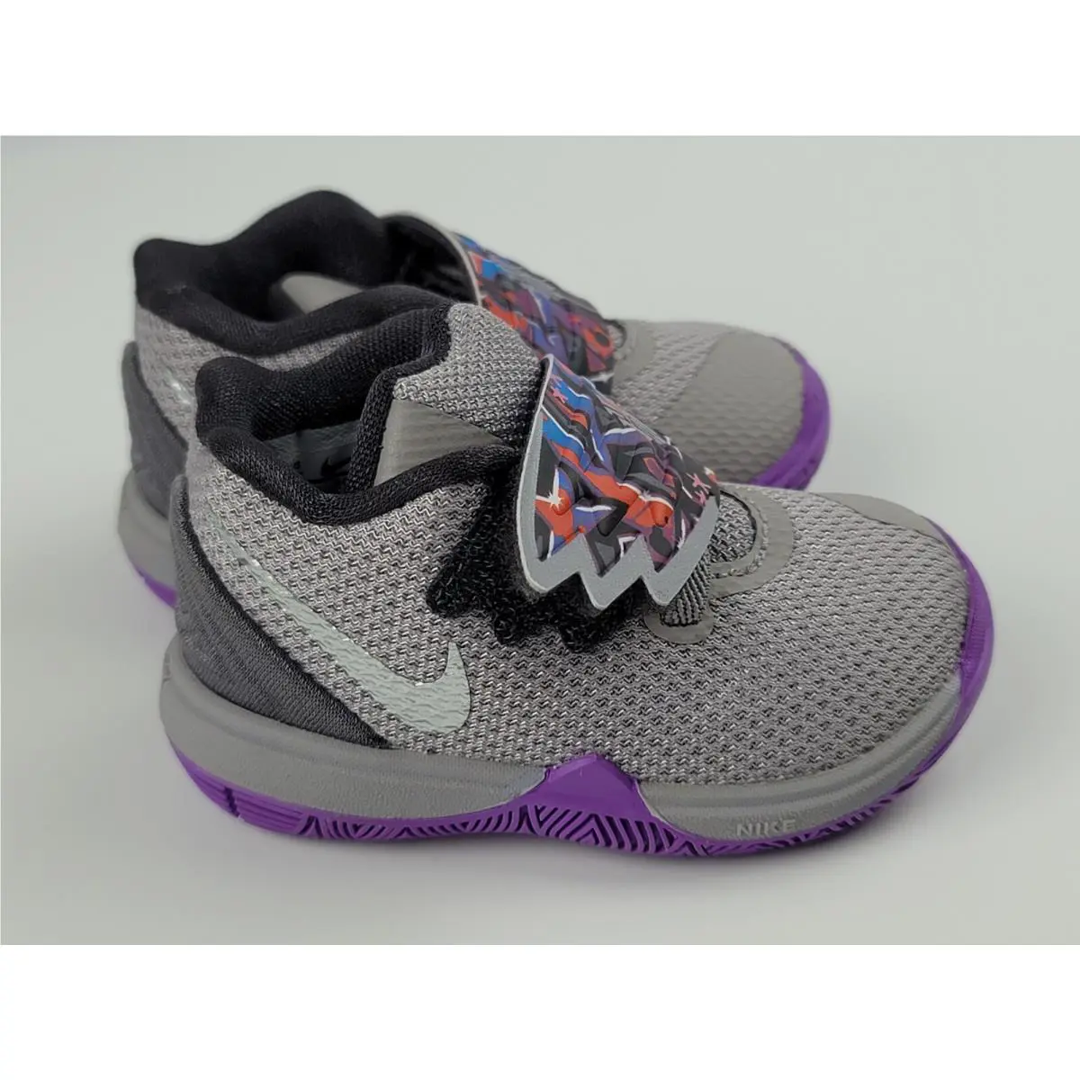 Nike shoes - Nike Kyrie 5 - Kyrie - AQ2459-001 - Atmosphere Grey & Purple (UPC: 193655892592) 1
