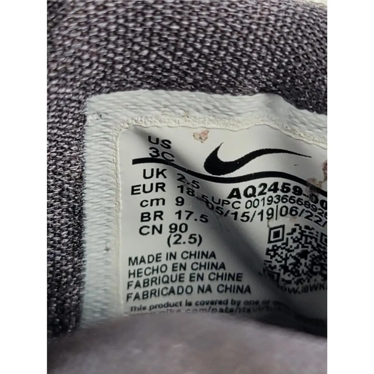 Nike shoes - Nike Kyrie 5 - Kyrie - AQ2459-001 - Atmosphere Grey & Purple (UPC: 193655892592) 5