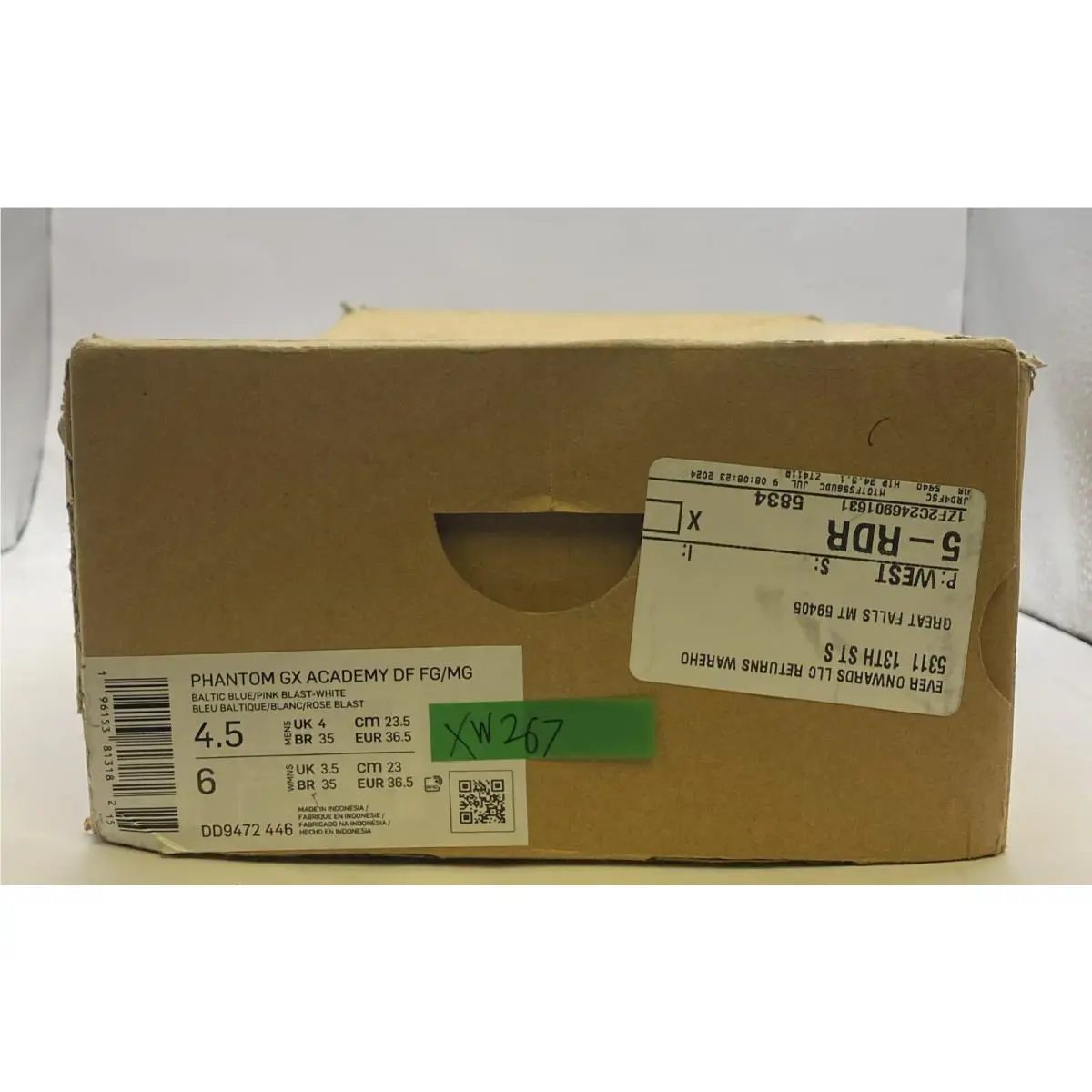 Nike shoes - Nike Phantom GX - Phantom - DD9472-446 - Blue (UPC: 196153813182) 6