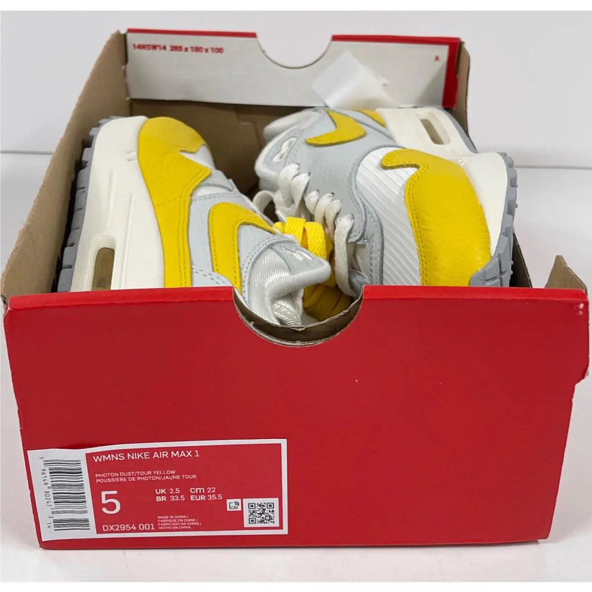 Nike shoes - Nike Air Max 1 - Air Max - DX2954-001 - Tour Yellow (UPC: 196149802473) 7