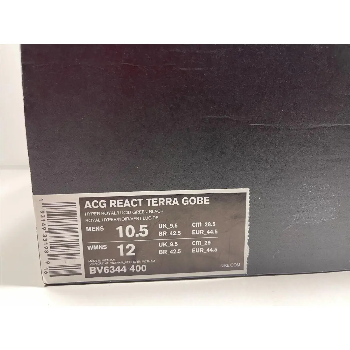 Nike shoes - ACG REACT TERRA GOBE - ACG REACT TERRA GOBE - Bv6344400 - HYPER ROYAL (UPC: 193149331989) 8