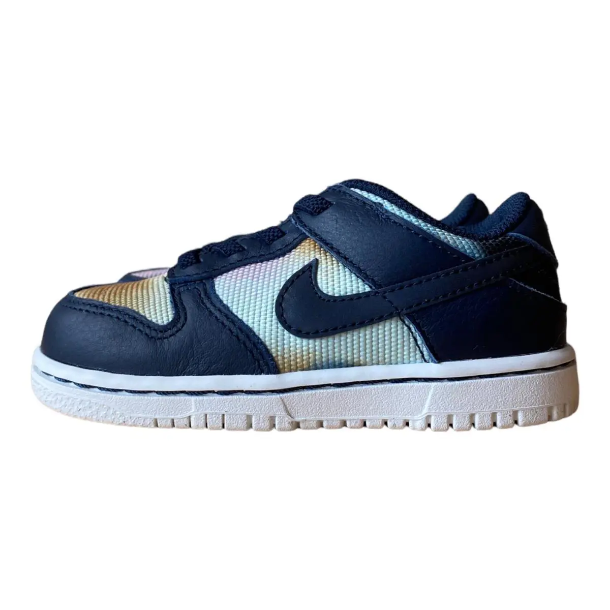 Nike Dunk Low SE Graffiti Obsidian TD DM1048-400 Toddler Size 8c