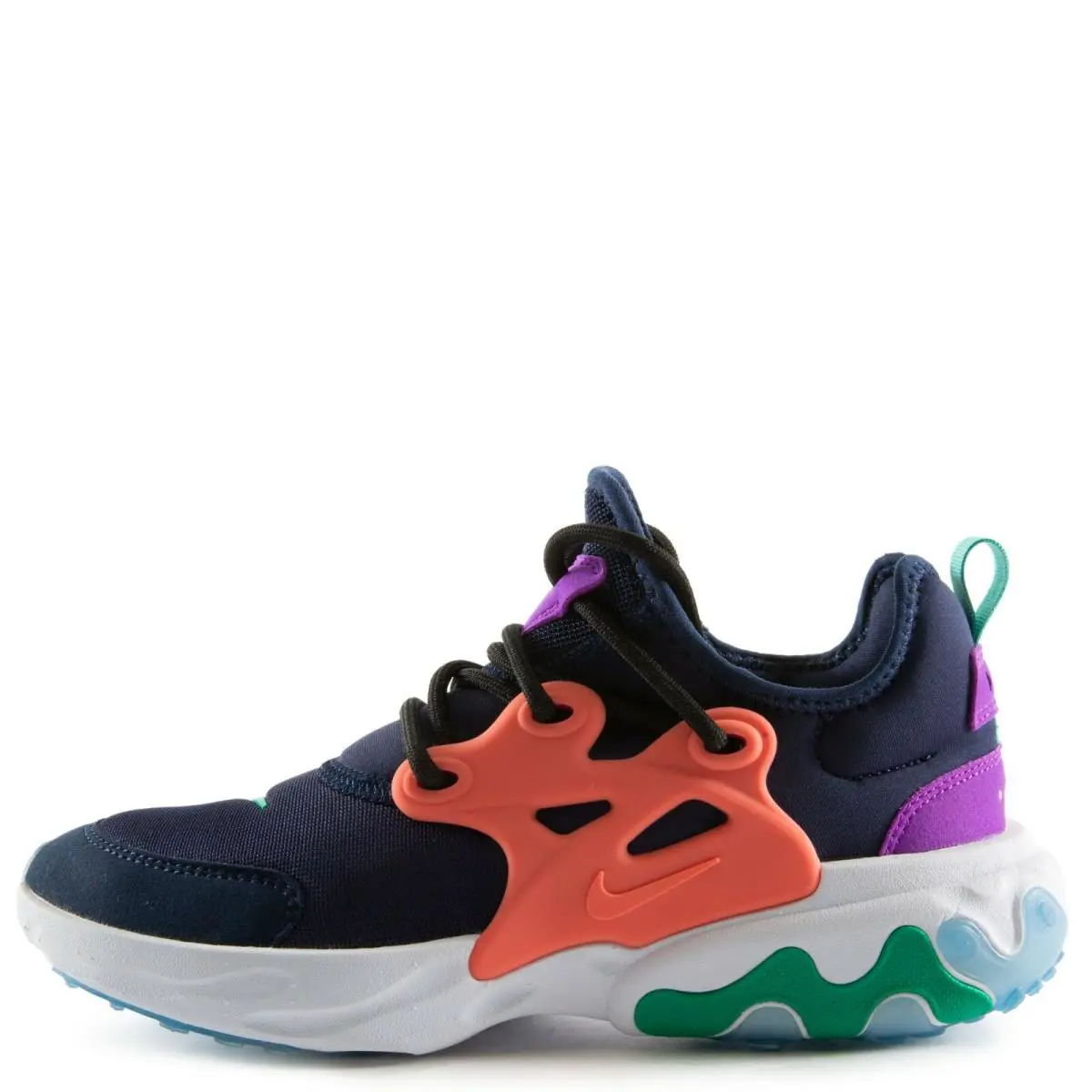 Nike shoes - Nike React Presto (GS) - React Presto - BQ4002 402 - Midnight Navy/Kinetic Green (UPC: 193654812485) 1