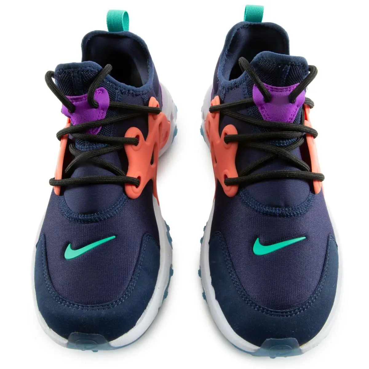 Nike shoes - Nike React Presto (GS) - React Presto - BQ4002 402 - Midnight Navy/Kinetic Green (UPC: 193654812485) 3