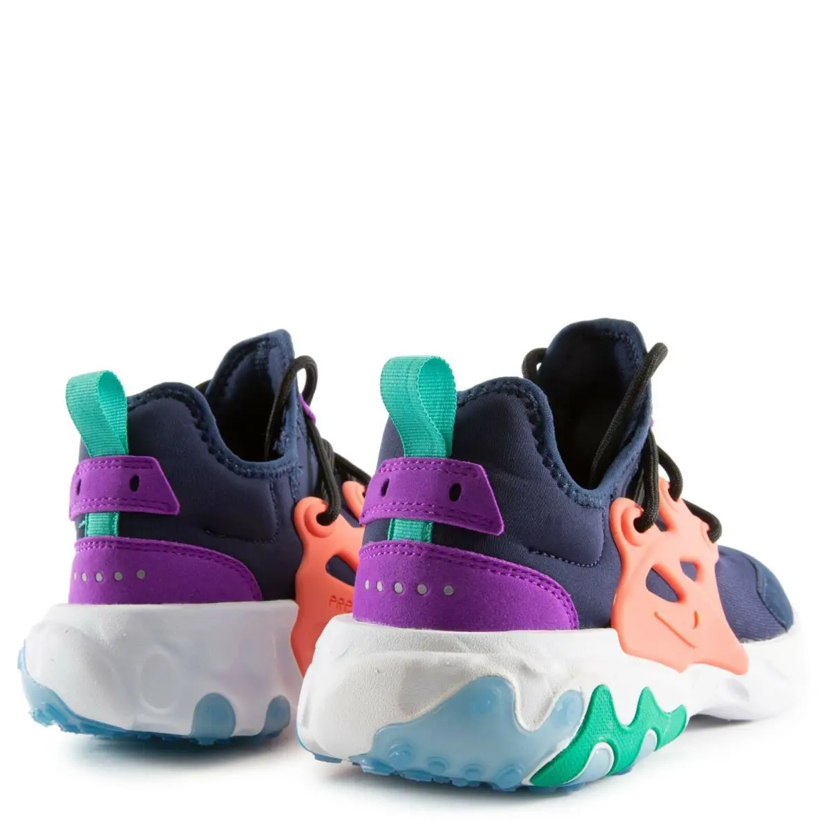 Nike shoes - Nike React Presto (GS) - React Presto - BQ4002 402 - Midnight Navy/Kinetic Green (UPC: 193654812485) 5