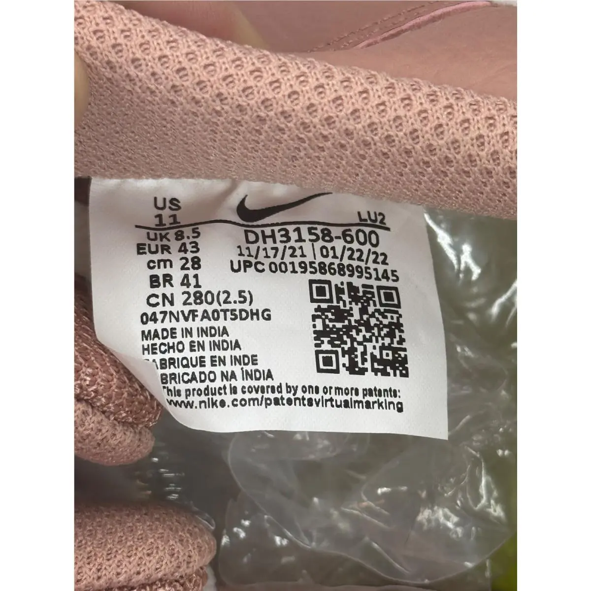 Nike shoes - DH3158600 - Dh3158-600 - Pink 6