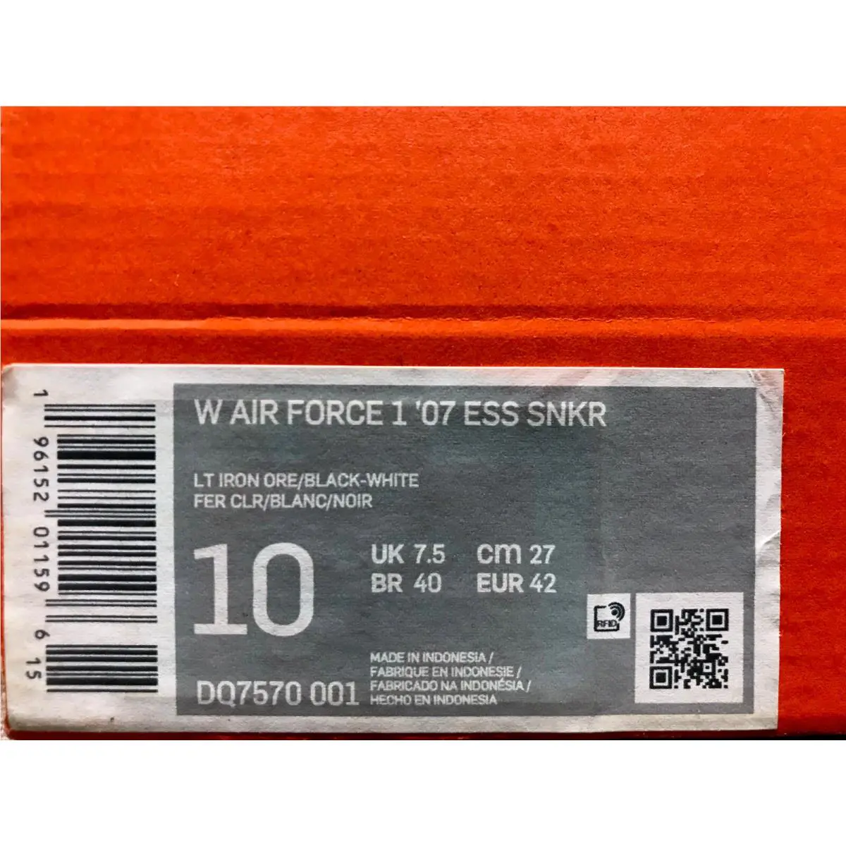 Nike shoes - Nike Air Force 1 - Air Force - DQ7570-001 - White (UPC: 196152011596) 3