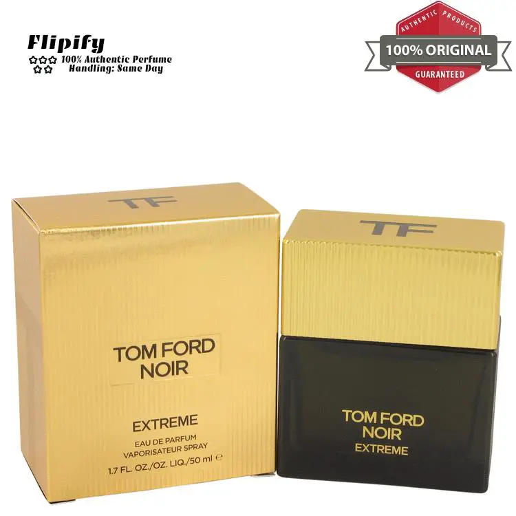 Tom Ford Noir Extreme Cologne 3.4 oz 1.7 oz Edp Spray For Men by Tom Ford 100 ml