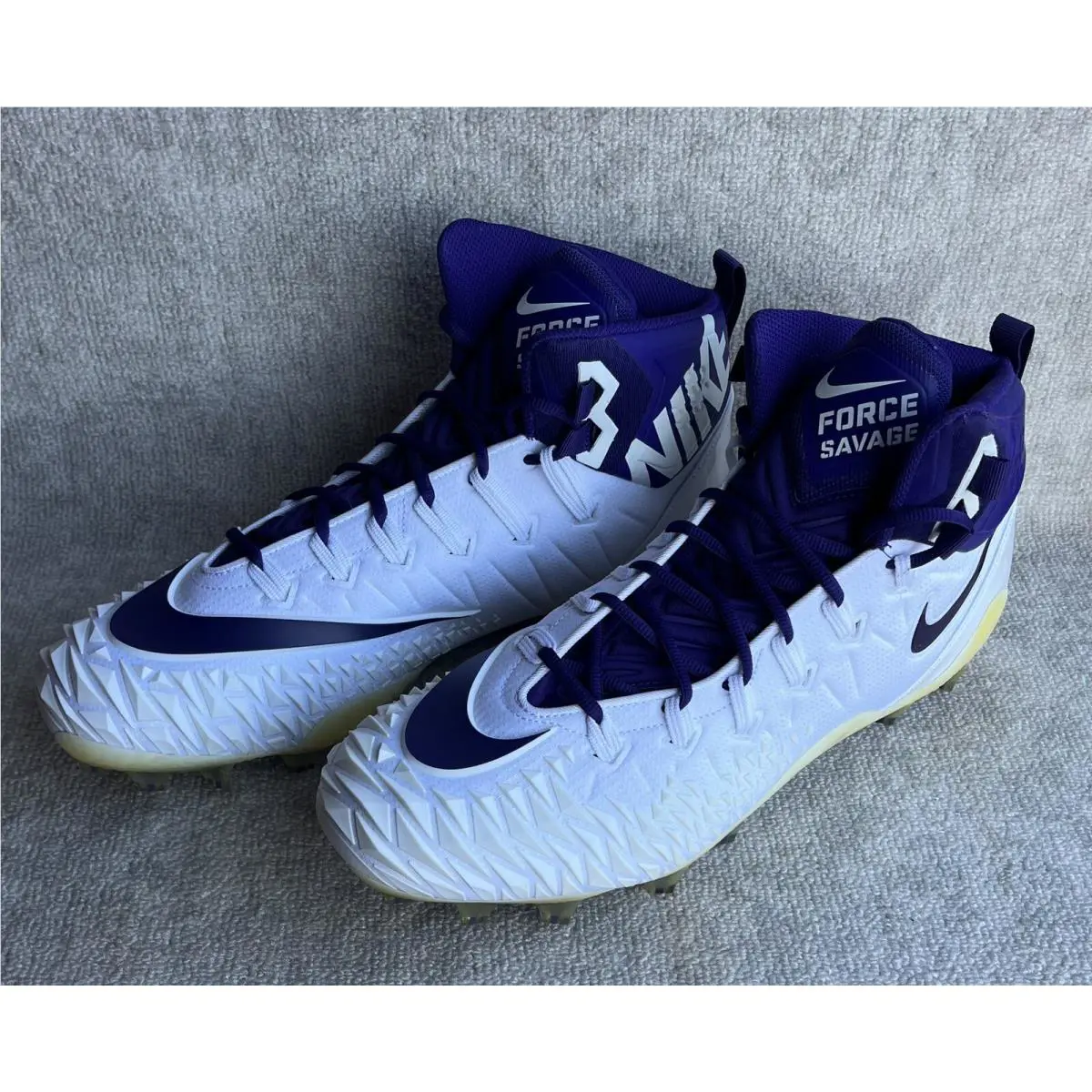 Nike shoes - Nike Force Savage - Force Savage - 918346-150 - Black White Court Purple 0