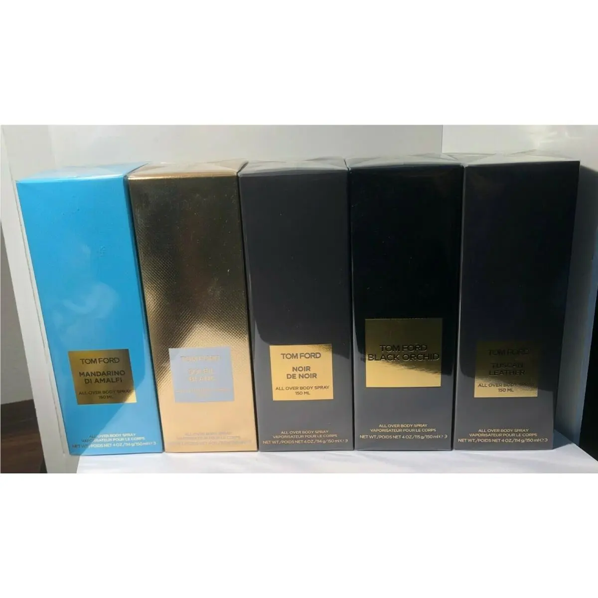 Tom Ford All Over Body Spray 5 oz Perfumed Boxed Choose Your Scent