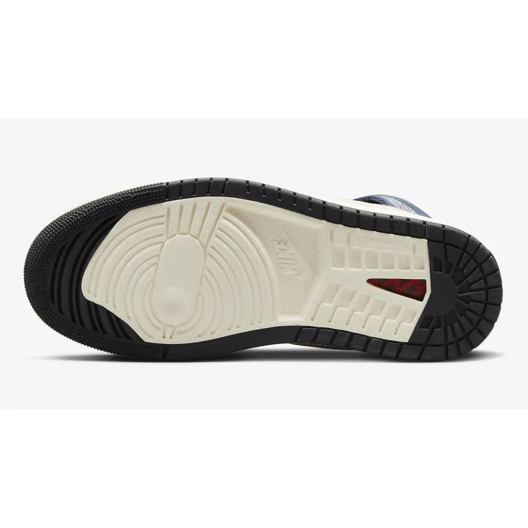 Nike shoes - Nike Air Jordan 1 - Air - DV1305-104 - Blue (UPC: 195240871340) 4