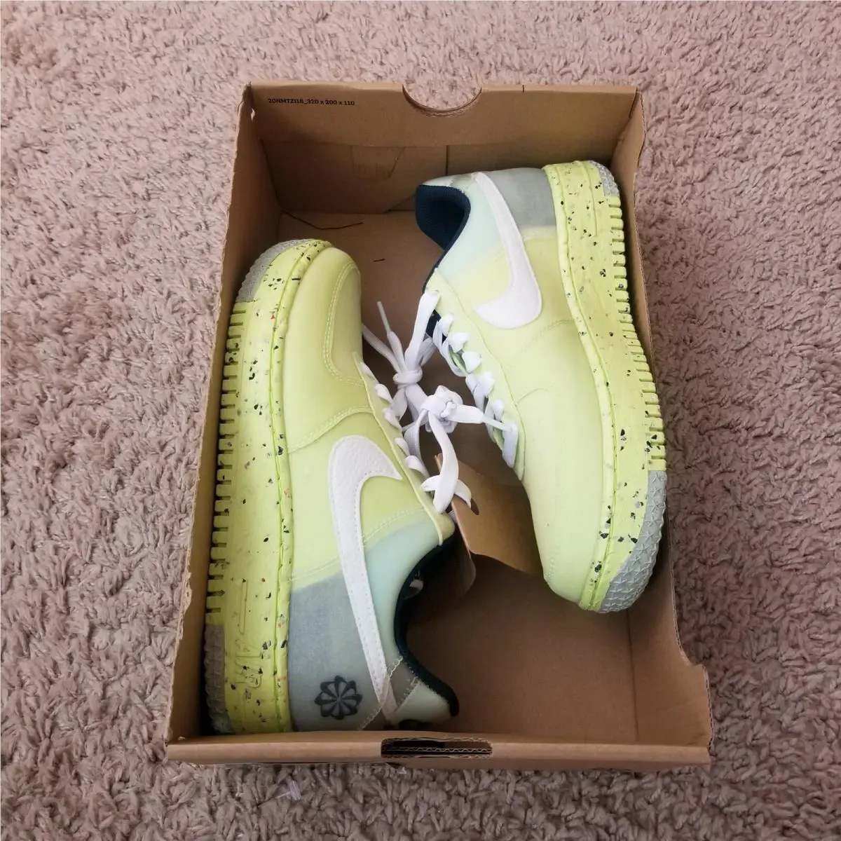 Nike shoes - Nike Air Force 1 - Air Force - Dh2521-700 - Yellow 2