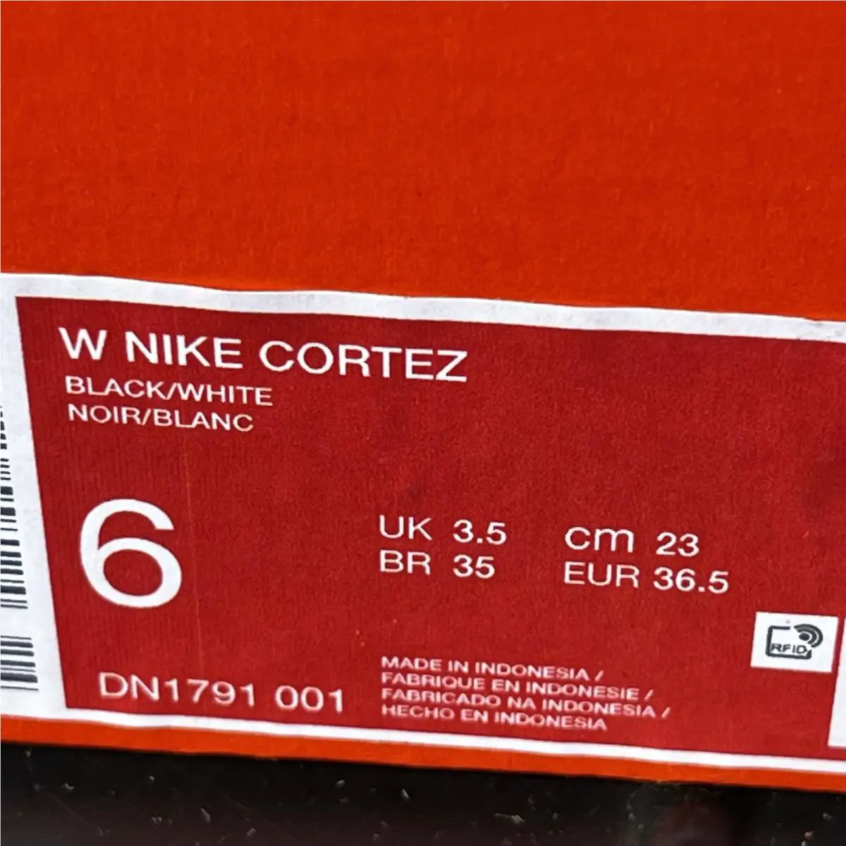 Nike shoes - Nike Cortez - Cortez - DN1791-001 - Black 6