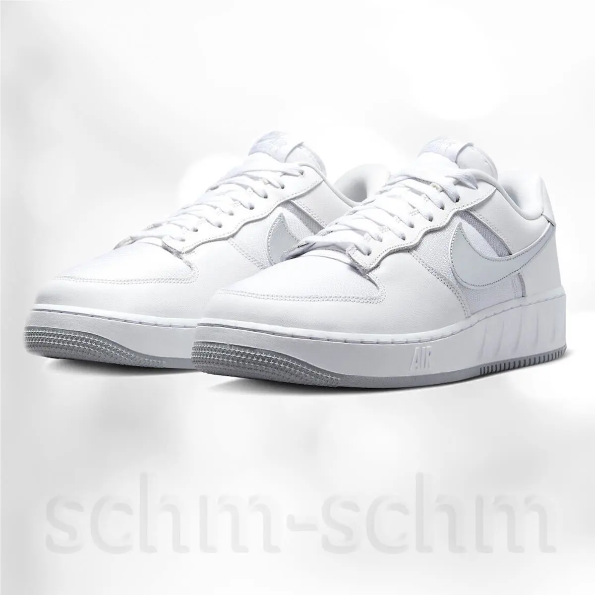 Nike shoes - Nike Air Force 1 - Air Force - FD0937-100 - White/Silver (UPC: 196153307520) 1