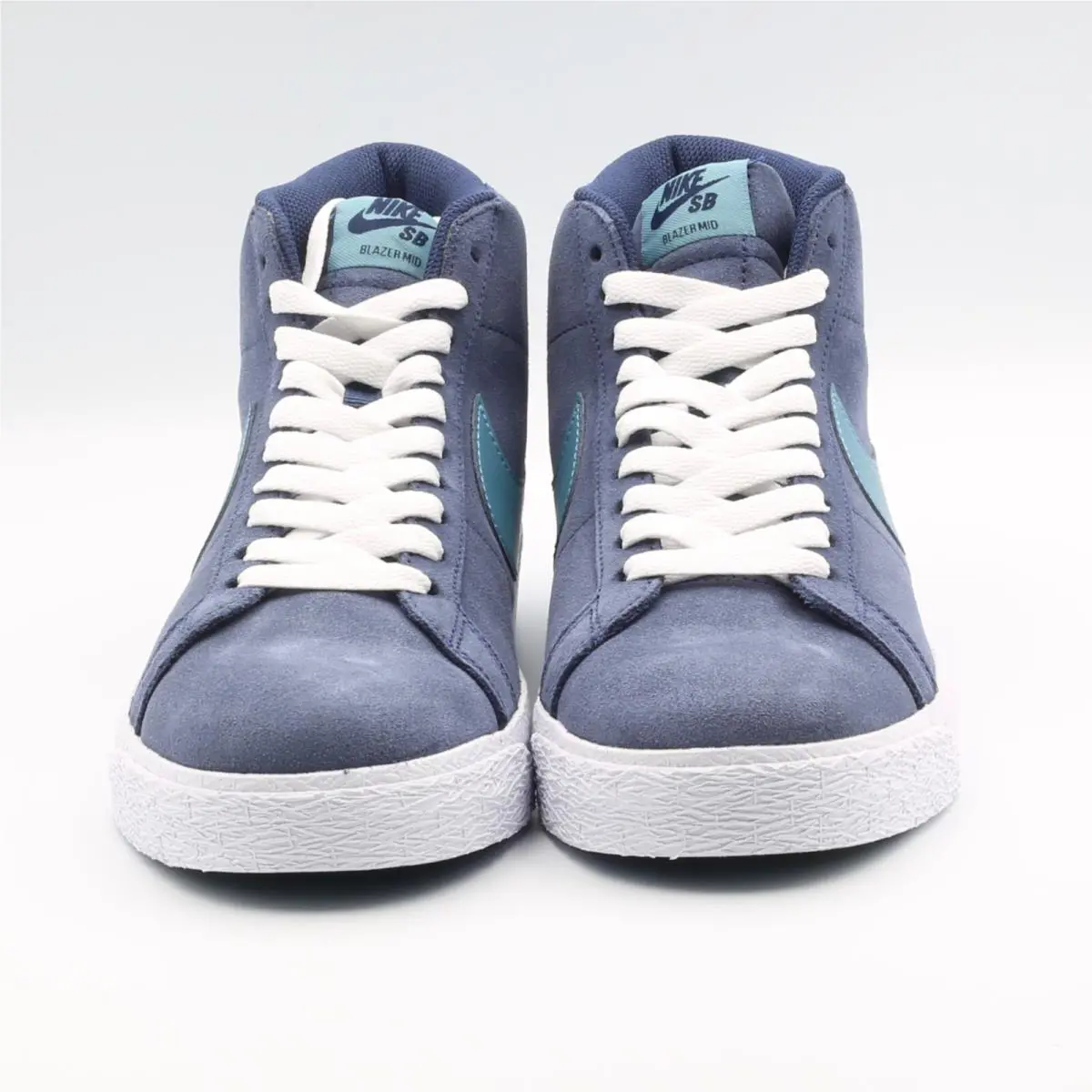 Nike shoes - Nike SB Zoom Blazer Mid - FD0731-400 - Midnight Navy/Noise Aqua (UPC: 196154152716) 0