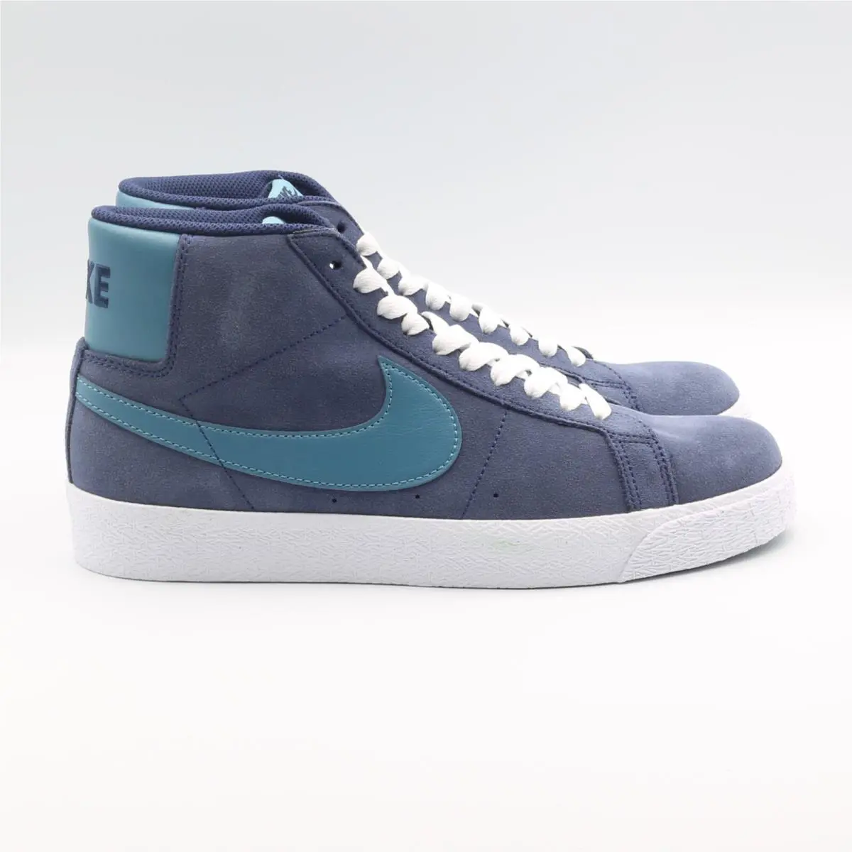 Nike shoes - Nike SB Zoom Blazer Mid - FD0731-400 - Midnight Navy/Noise Aqua (UPC: 196154152716) 3
