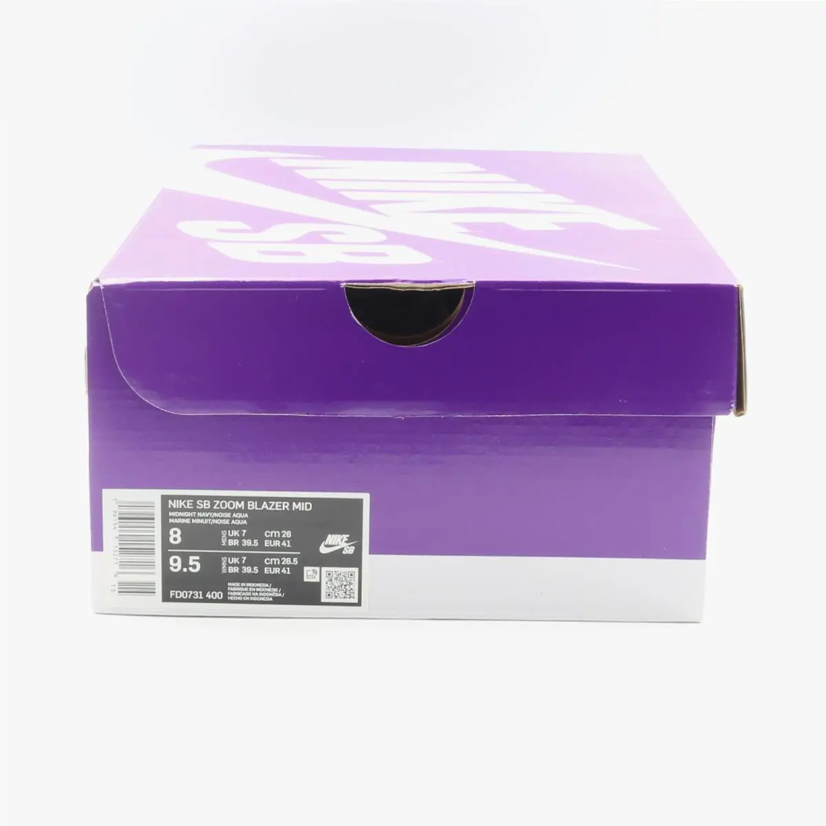Nike shoes - Nike SB Zoom Blazer Mid - FD0731-400 - Midnight Navy/Noise Aqua (UPC: 196154152716) 6