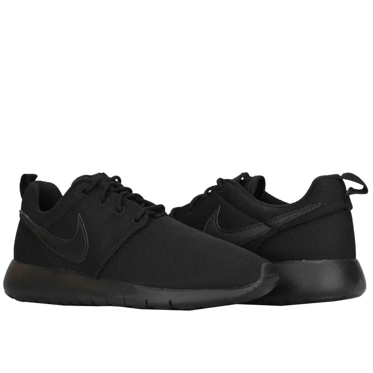 Nike Roshe One Black/black-noir 599728-031 Big Kids GS Size 5.5 - Black