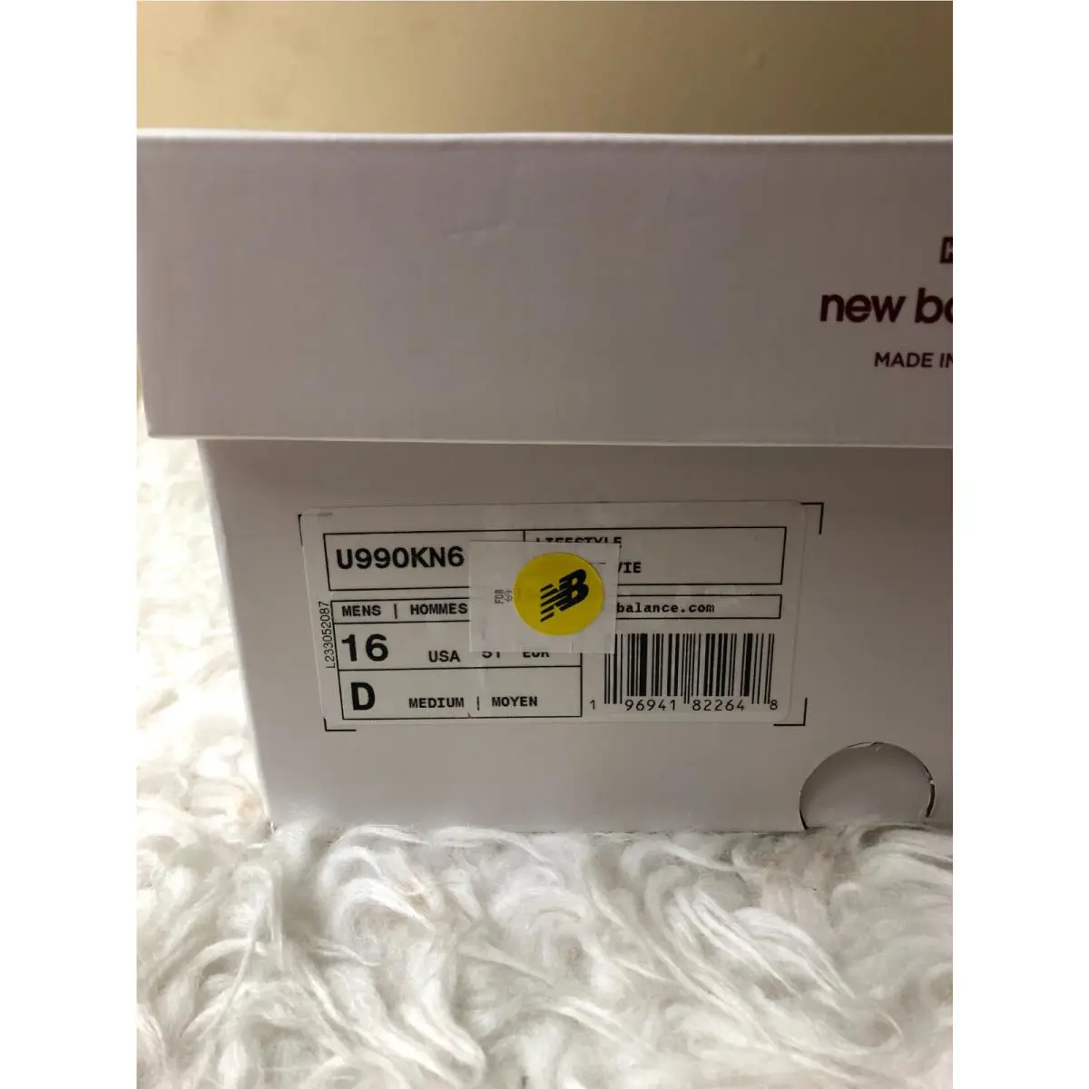New Balance shoes - New Balance 990v6 - U990KN6 - Blue 7