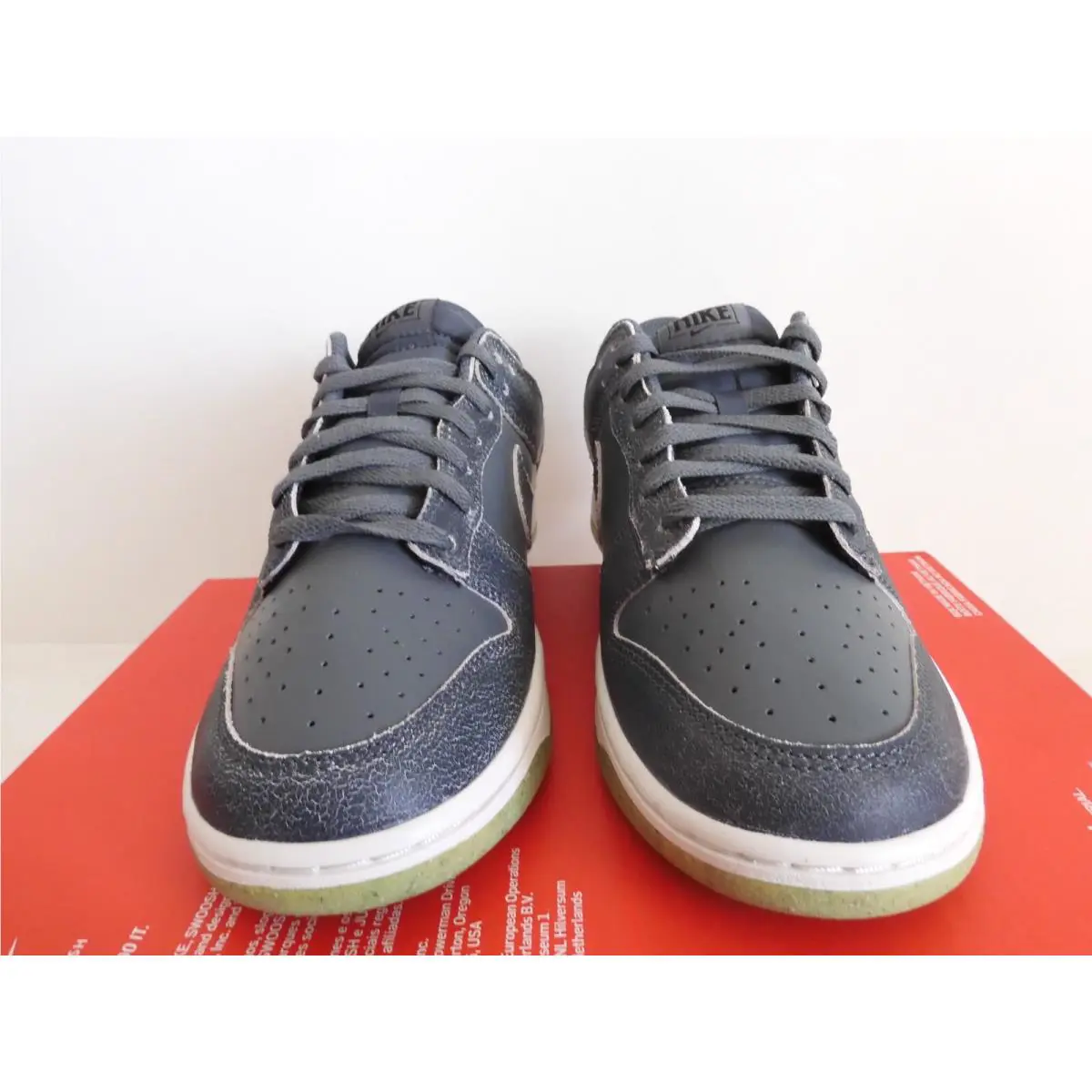 Nike shoes - Nike Dunk Low - Dunk Low - DQ7681-001 - Iron Grey Phantom Ghost Green 1