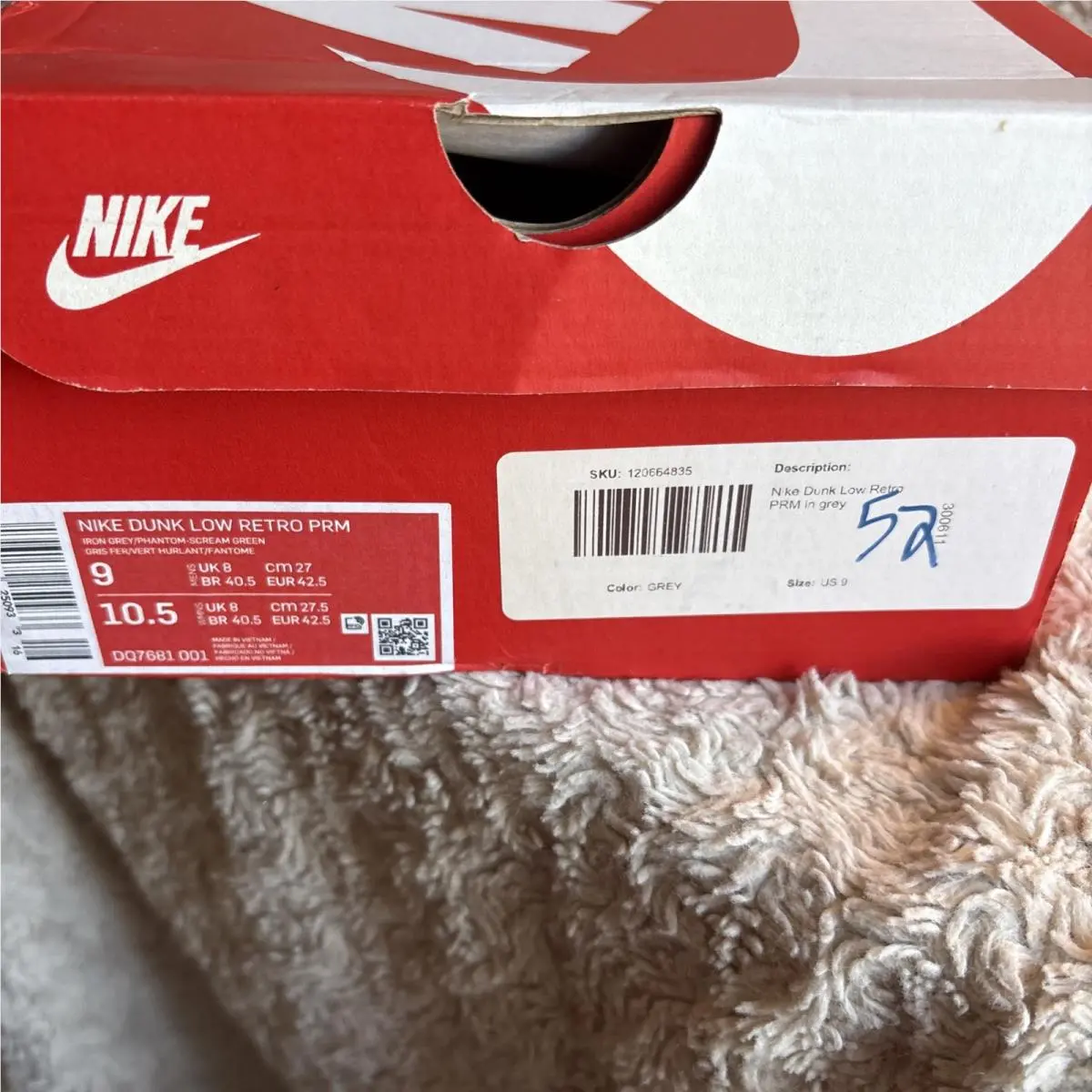 Nike shoes - Nike Dunk - Dunk - DQ7681-001 - Gray 5